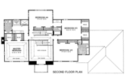 European Style House Plan - 4 Beds 3.5 Baths 3888 Sq/Ft Plan #322-115 