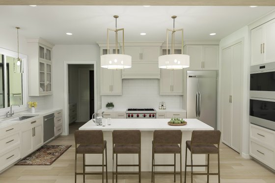 Interior - Kitchen for Modern House Plan #406-9672 - 3 bed, 2.5 bath