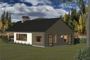 Cottage Style House Plan - 2 Beds 2 Baths 865 Sq/Ft Plan #933-17 