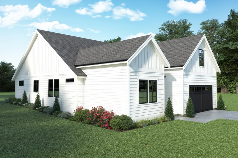 Dream House Plan - Exterior - Other Elevation for Farmhouse House Plan #1070-166 - 3 bed, 2 bath