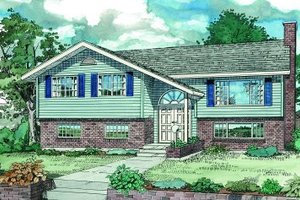 Traditional Exterior - Front Elevation Plan #47-160