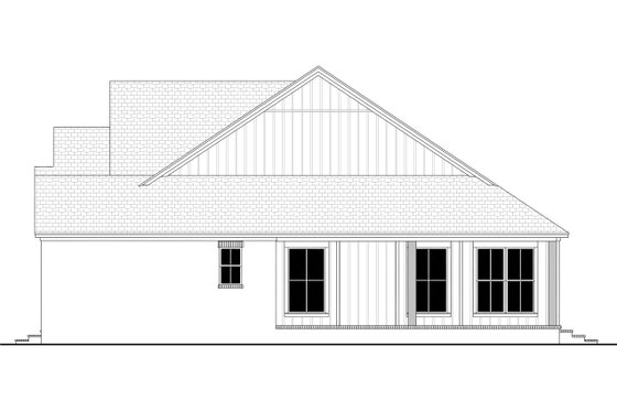 Exterior - Other Elevation 1 for Farmhouse House Plan #430-364 - 3 bed, 2.5 bath