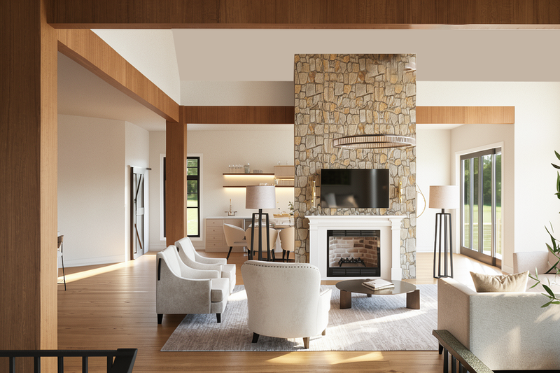 Dream House Plan - Interior - Family Room for Country House Plan #1064-488 - 3 bed, 2.5 bath