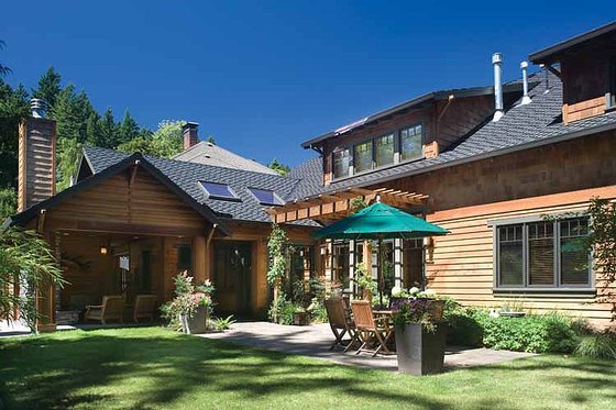 Exterior - Rear Elevation for Craftsman House Plan #48-364 - 4 bed, 4 bath