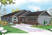 Ranch Style House Plan - 3 Beds 2.5 Baths 2192 Sq/Ft Plan #124-976 