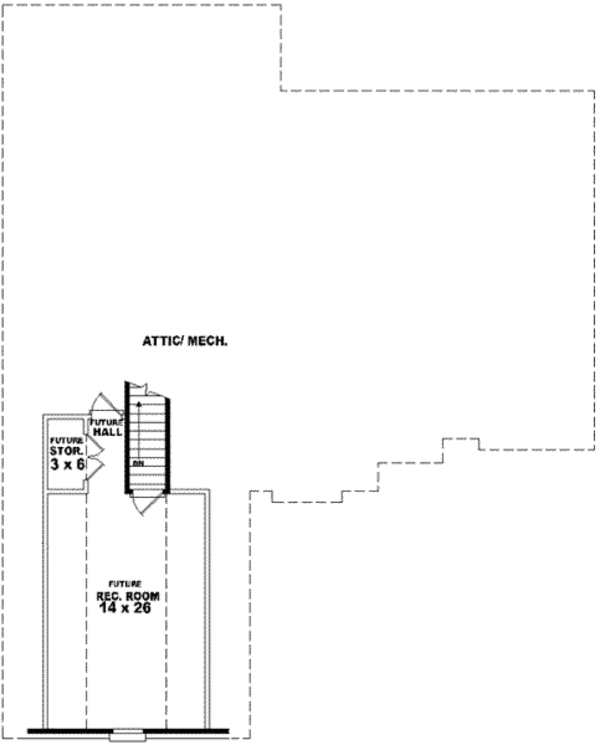 European Floor Plan - Other Floor Plan #81-1005