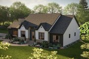 Cottage Style House Plan - 3 Beds 2 Baths 2152 Sq/Ft Plan #455-704 Exterior 