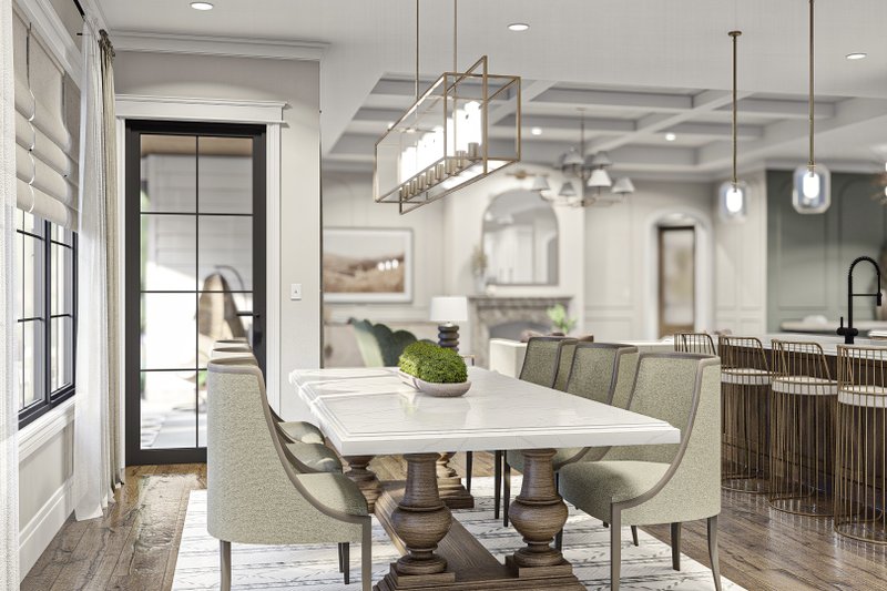 House Plan Design - Interior - Dining Room for Modern House Plan #455-518 - 3 bed, 2.5 bath
