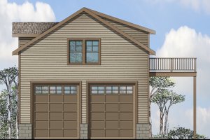 Traditional Exterior - Front Elevation Plan #124-959