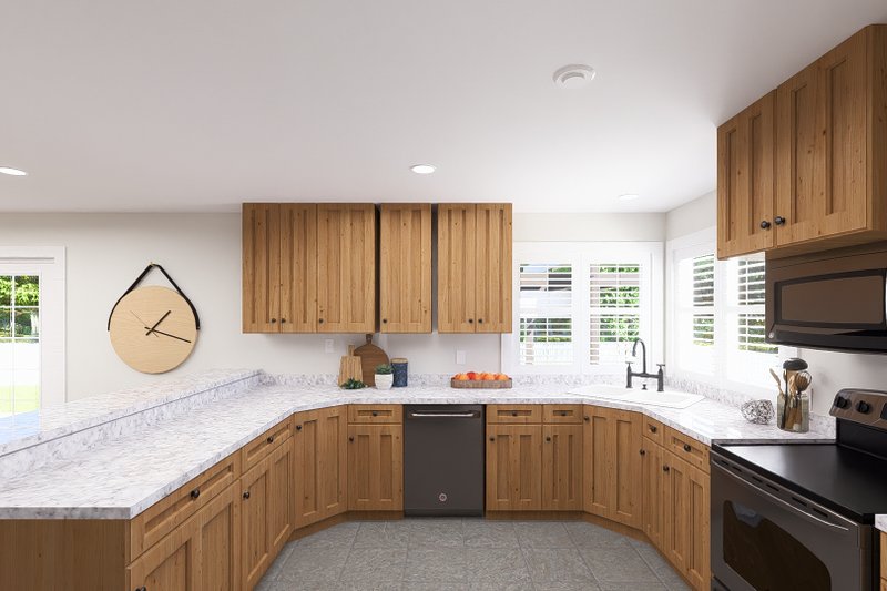 Dream House Plan - Interior - Kitchen 1 for Traditional House Plan #1060-189 - 5 bed, 3 bath
