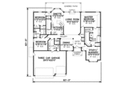 Traditional Style House Plan - 4 Beds 2.5 Baths 2223 Sq/Ft Plan #65-332 