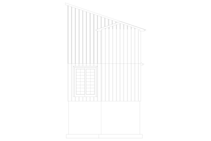 House Design - Exterior - Rear Elevation for Modern House Plan #1060-213 - 2 bed, 2.5 bath