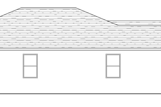 Exterior - Other Elevation for Traditional House Plan #1058-251 - 4 bed, 3 bath