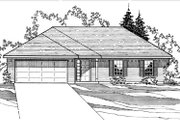 Traditional Style House Plan - 3 Beds 2 Baths 1323 Sq/Ft Plan #31-139 