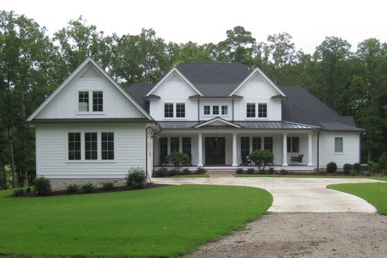 Exterior - Front Elevation 3 for Country House Plan #1054-95 - 5 bed, 5.5 bath