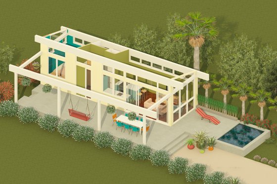 Photo for Contemporary House Plan #917-2 - 1 bed, 1 bath