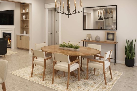 Interior - Dining Room for Farmhouse House Plan #430-379 - 4 bed, 3.5 bath