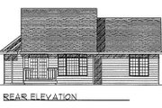 Traditional Style House Plan - 3 Beds 2 Baths 1519 Sq/Ft Plan #70-140 