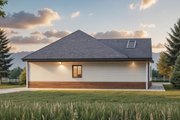 Traditional Style House Plan - 3 Beds 2 Baths 1079 Sq/Ft Plan #112-264 Exterior 