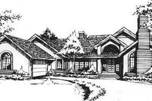 Traditional Exterior - Front Elevation Plan #320-314