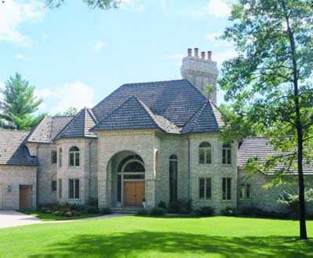 European Style House Plan - 5 Beds 7 Baths 6000 Sq/Ft Plan #72-197