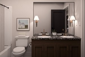 Interior - Bathroom for Farmhouse House Plan #455-687 - 4 bed, 2.5 bath