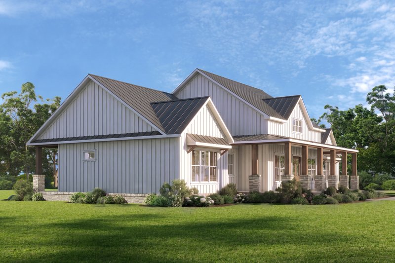 Dream House Plan - Exterior - Other Elevation for Farmhouse House Plan #1117-47 - 3 bed, 2.5 bath