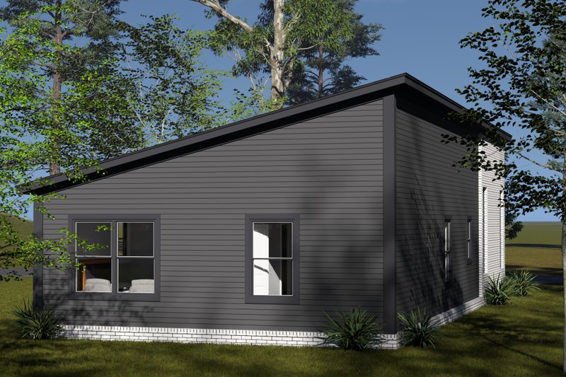 House Plan Design - Exterior - Other Elevation 1 for Modern House Plan #513-2407 - 3 bed, 2 bath