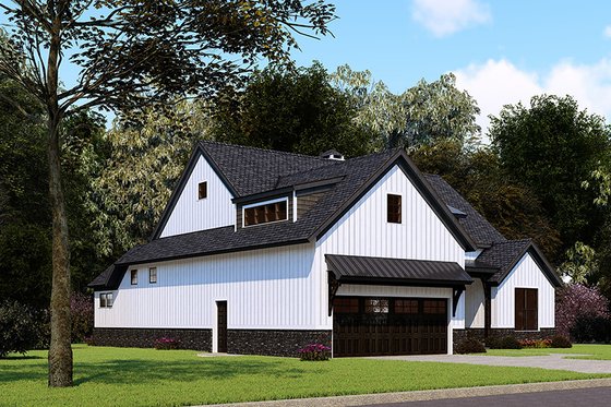 Exterior - Other Elevation for Craftsman House Plan #923-159 - 3 bed, 2.5 bath