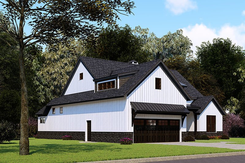 House Blueprint - Exterior - Other Elevation for Craftsman House Plan #923-159 - 3 bed, 2.5 bath