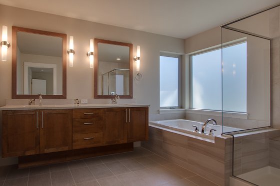 Interior - Master Bathroom for Modern House Plan #132-225 - 4 bed, 3 bath