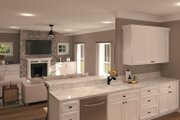 Farmhouse Style House Plan - 2 Beds 1 Baths 1520 Sq/Ft Plan #44-233 