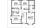 House Plan - 4 Beds 2.5 Baths 2135 Sq/Ft Plan #130-118 