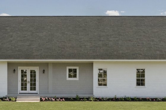 Exterior - Rear Elevation for Farmhouse House Plan #21-511 - 3 bed, 2 bath