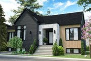 Modern Style House Plan - 3 Beds 1 Baths 1400 Sq/Ft Plan #23-2757 