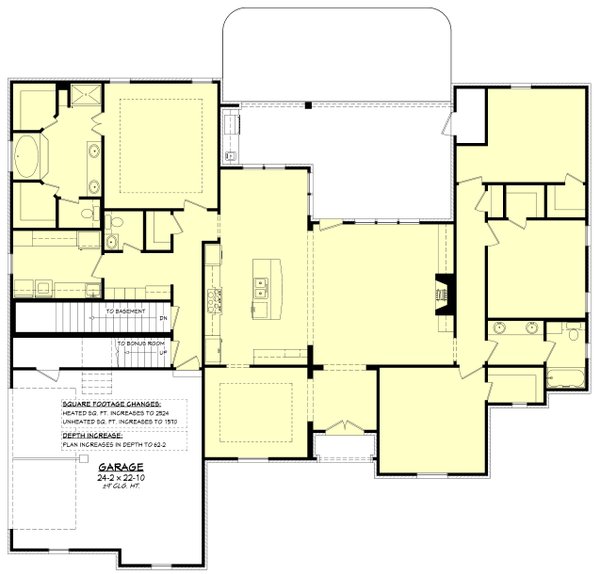 European Floor Plan - Other Floor Plan #430-103