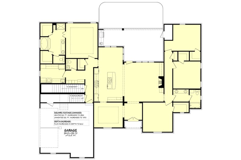 Dream House Plan - Floor Plan - Other Floor for European House Plan #430-103 - 4 bed, 2.5 bath