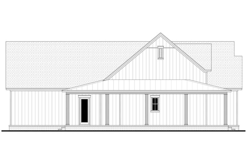 House Blueprint - Exterior - Other Elevation for Farmhouse House Plan #430-327 - 3 bed, 2.5 bath