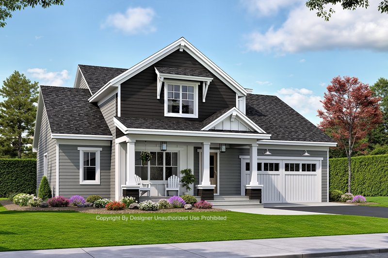 Dream House Plan - Exterior - Front Elevation 4 for Craftsman House Plan #51-1362 - 4 bed, 3.5 bath