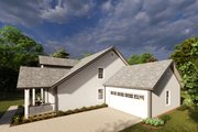 Cottage Style House Plan - 4 Beds 3.5 Baths 2232 Sq/Ft Plan #513-2216 Exterior 