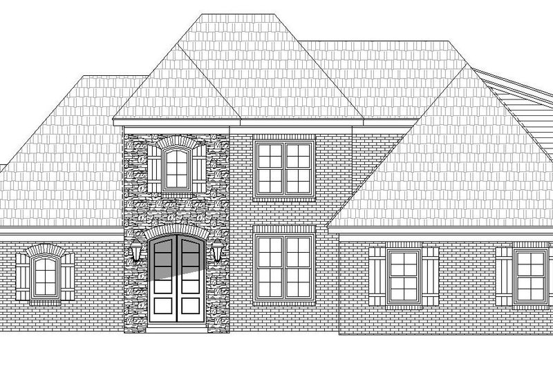 Dream House Plan - Exterior - Front Elevation 1 for Country House Plan #932-277 - 4 bed, 3 bath
