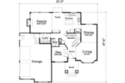 Modern Style House Plan - 3 Beds 2.5 Baths 2057 Sq/Ft Plan #78-208 