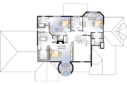 European Style House Plan - 3 Beds 3.5 Baths 3631 Sq/Ft Plan #23-413 