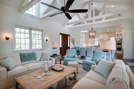 Interior - Family Room 2 for Farmhouse House Plan #938-82 - 4 bed, 4.5 bath