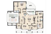 Southern Style House Plan - 3 Beds 2.5 Baths 2127 Sq/Ft Plan #36-195 
