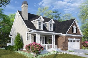 Exterior - Other Elevation for Country House Plan #929-647 - 3 bed, 2 bath