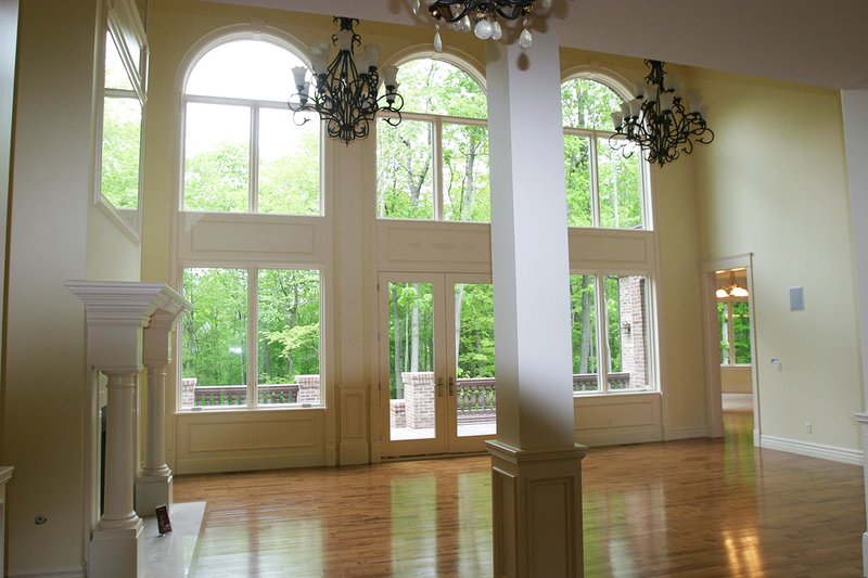 Home Plan - Living Room from Entry Gallery