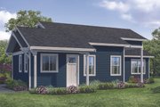 Traditional Style House Plan - 2 Beds 1 Baths 1080 Sq/Ft Plan #124-1114 