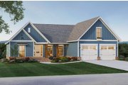 Country Style House Plan - 4 Beds 3 Baths 2066 Sq/Ft Plan #21-460 