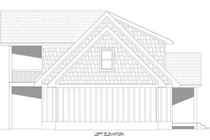 Exterior - Other Elevation for Southern House Plan #932-796 - 3 bed, 2.5 bath